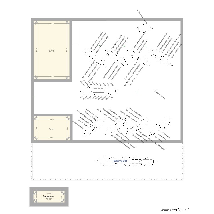  table  60 ans et retraitre 2. Plan de 0 pièce et 0 m2