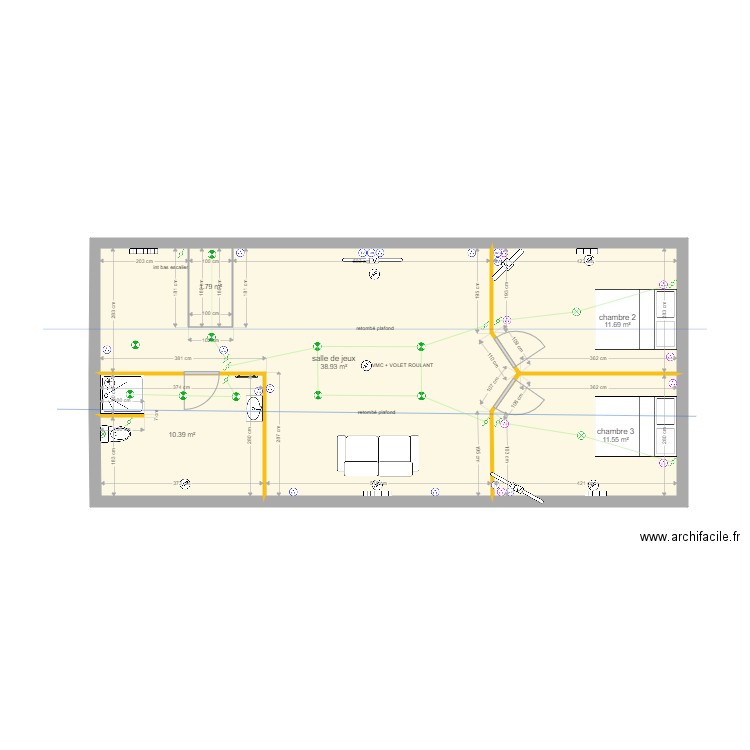 pasquier jordan. Plan de 0 pièce et 0 m2