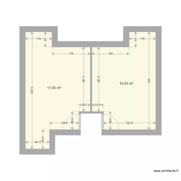 PARIS ETAGE SANS SDB . Plan de PARIS ETAGE SANS SDB . Plan de