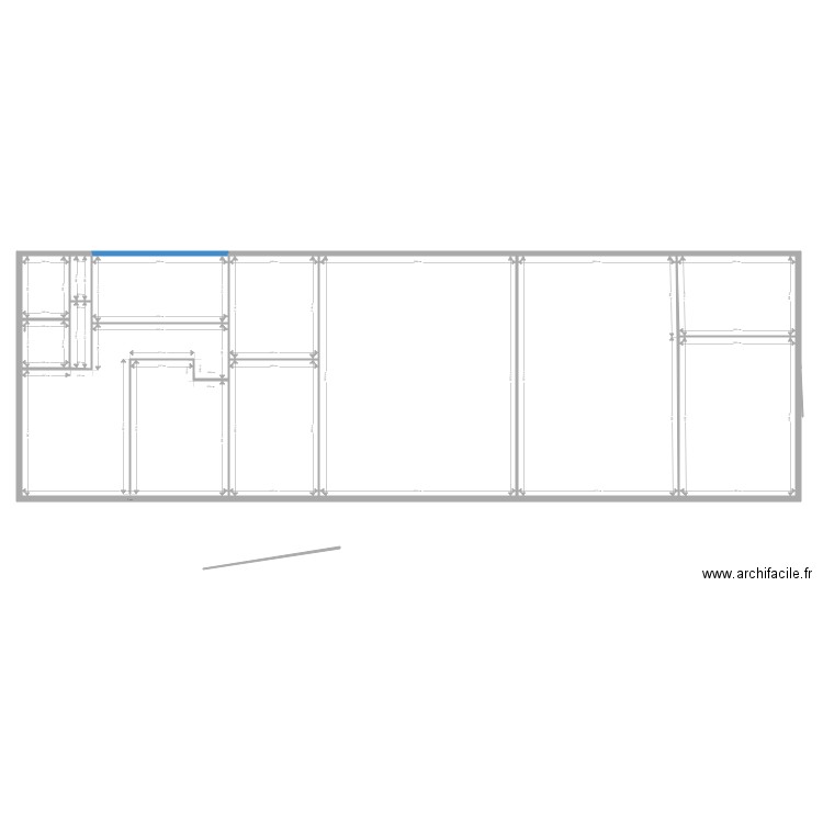 maison. Plan de 0 pièce et 0 m2