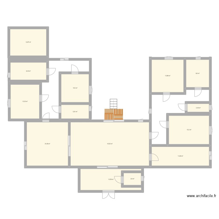 Maison 225 . Plan de 0 pièce et 0 m2