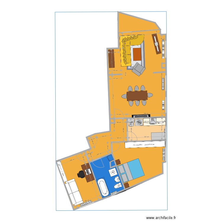 Issy 2. Plan de 0 pièce et 0 m2