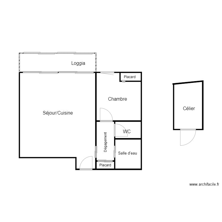 THOMAS Sylvie. Plan de 0 pièce et 0 m2