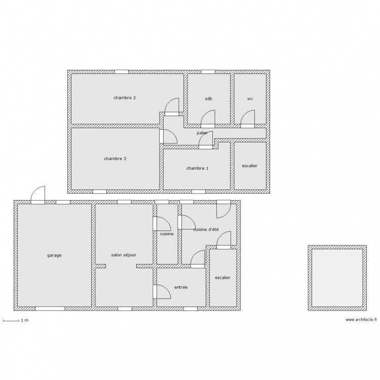 viglieno. Plan de 0 pièce et 0 m2