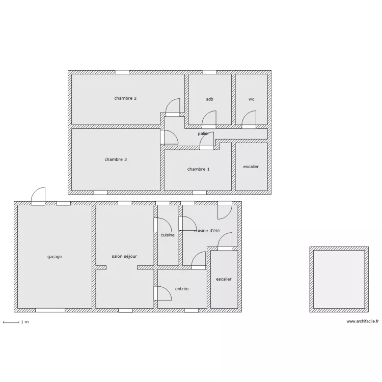 viglieno. Plan de 