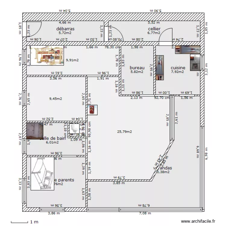 final 3 chambre. Plan de final 3 chambre. Plan de