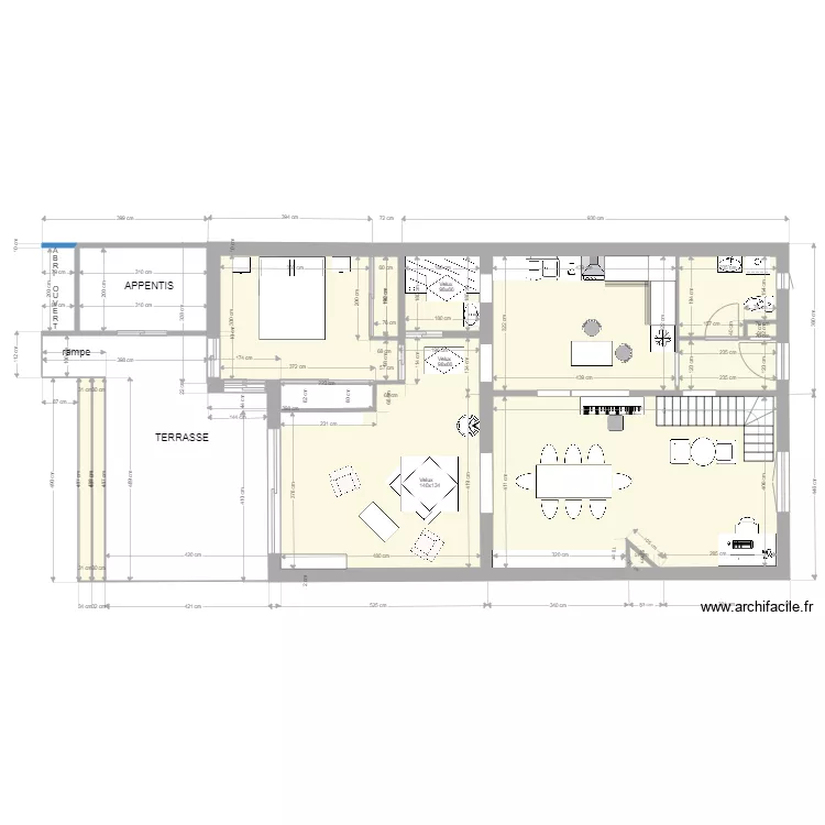 MAISON HELENE ET PATRICK PLAN 3. Plan de 
