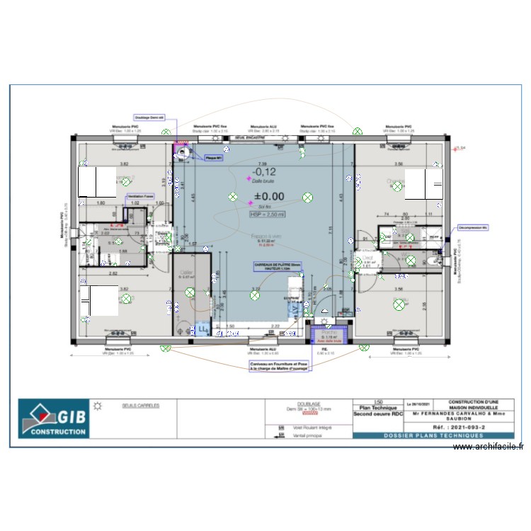 saubion . Plan de 0 pièce et 0 m2