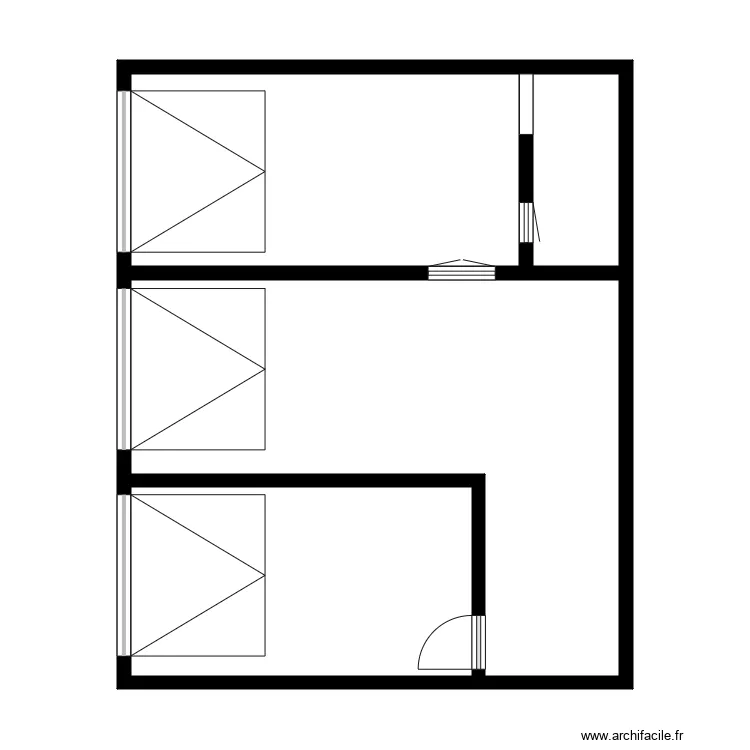 Trans contignon. Plan de 