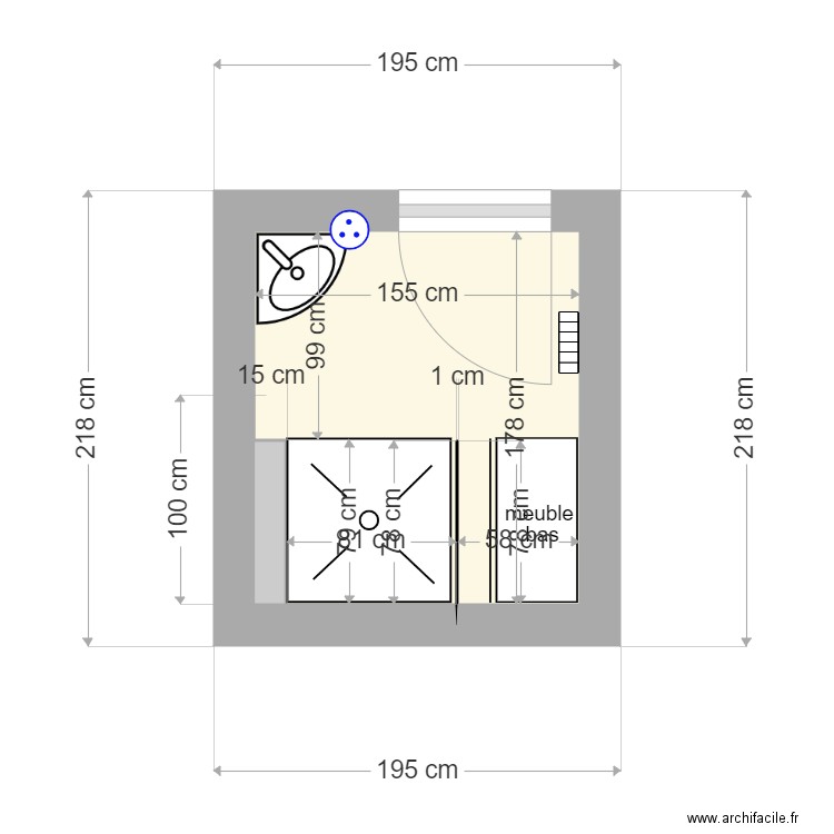 FAYET opheor projet. Plan de 0 pièce et 0 m2