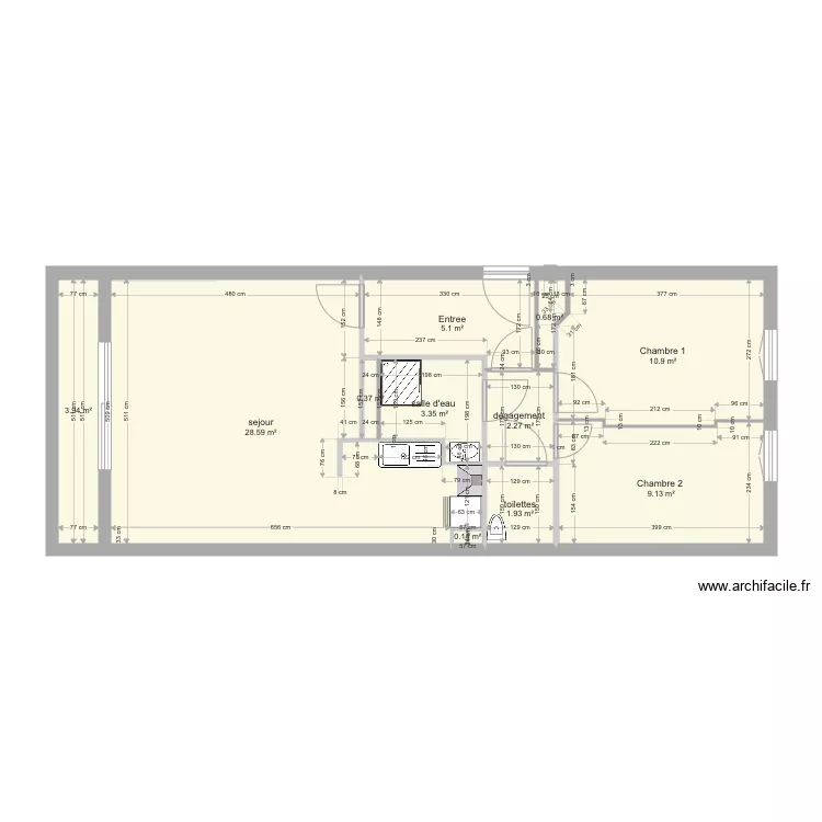 Bouteiller . Plan de 