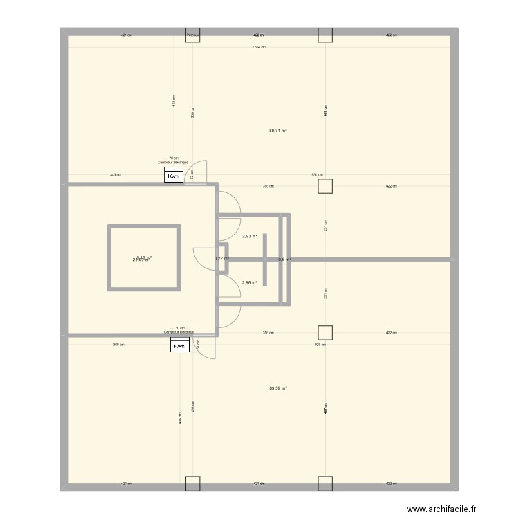 Bureau Daguerre Elec. Plan de 0 pièce et 0 m2