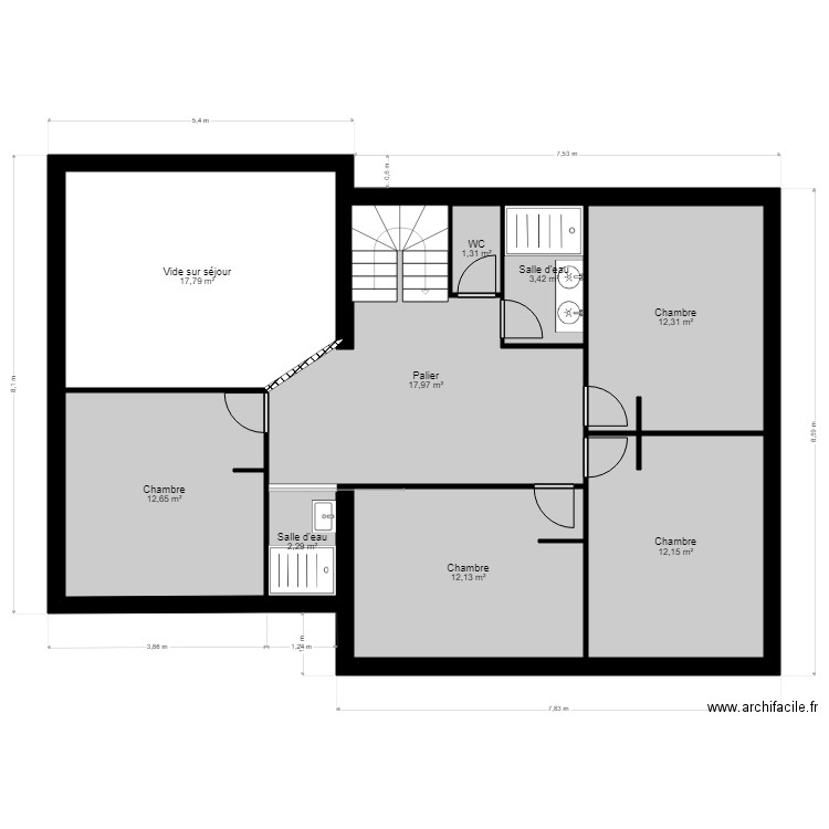 NICOLAS PROJET. Plan de 0 pièce et 0 m2