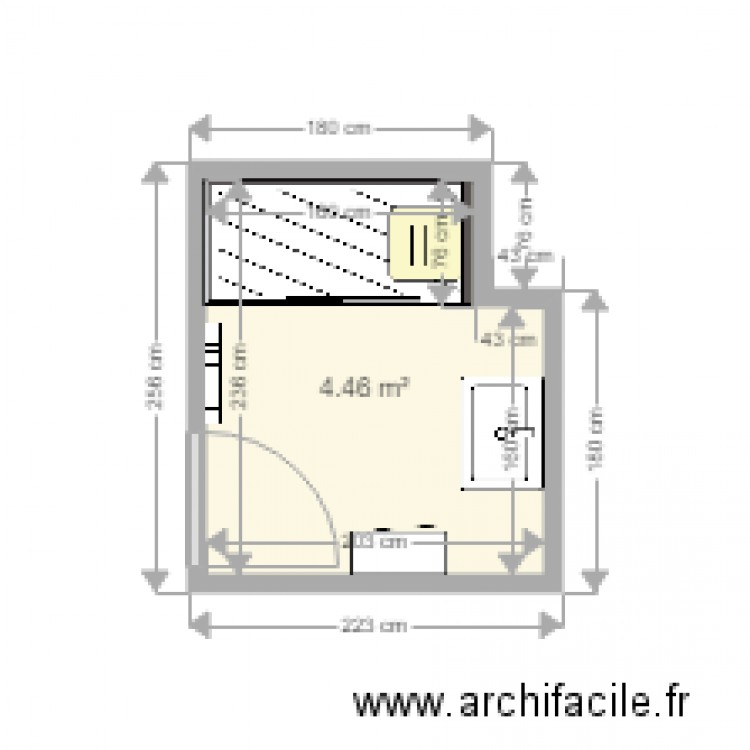 SDB HABOUZIT. Plan de 0 pièce et 0 m2