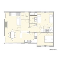 Clusaz Projet3b escalier dans placard