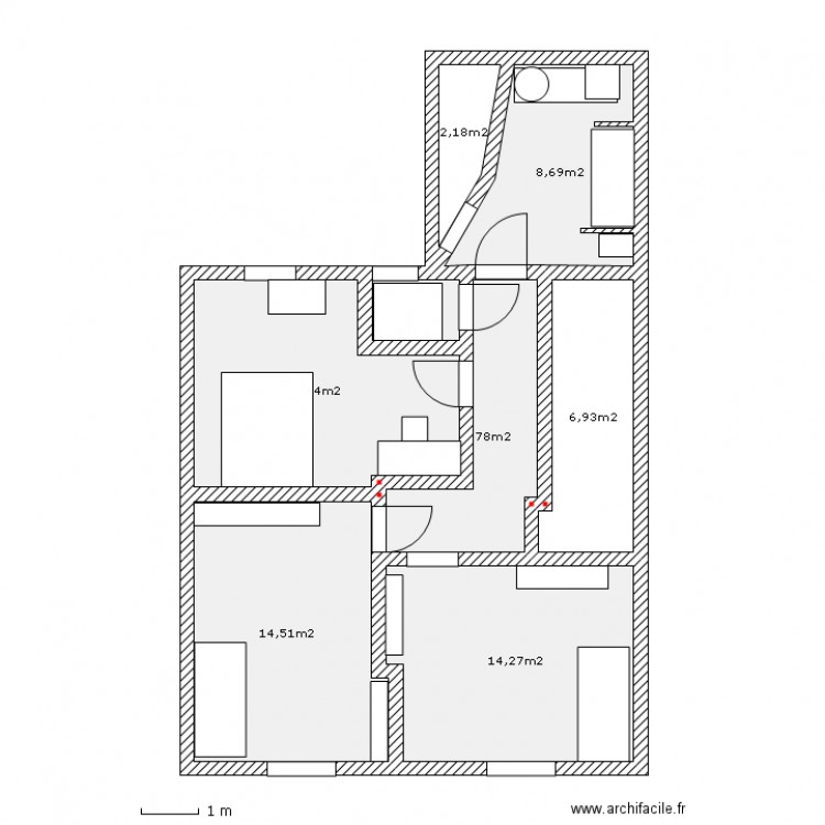 lacroix2B2c. Plan de 0 pièce et 0 m2