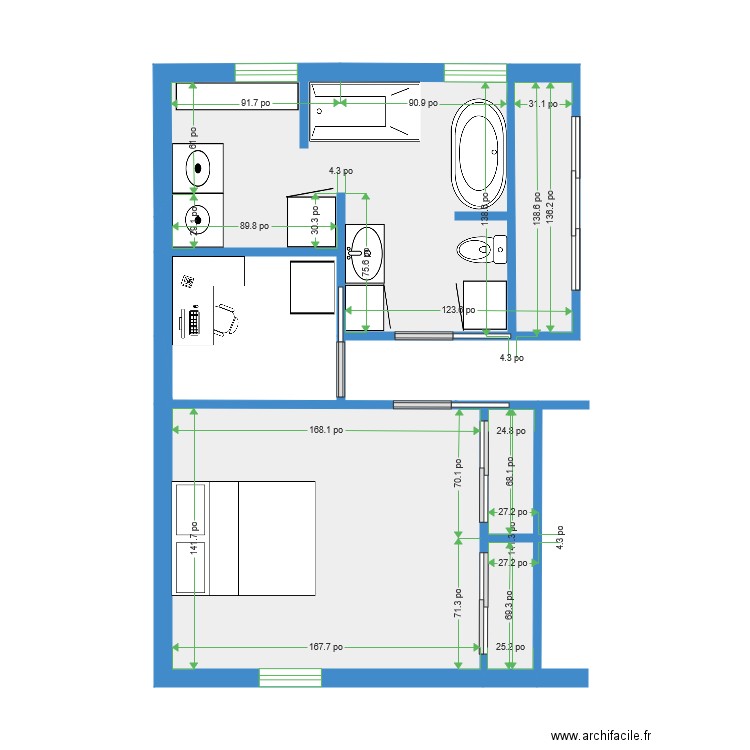 maison 2018. Plan de 0 pièce et 0 m2