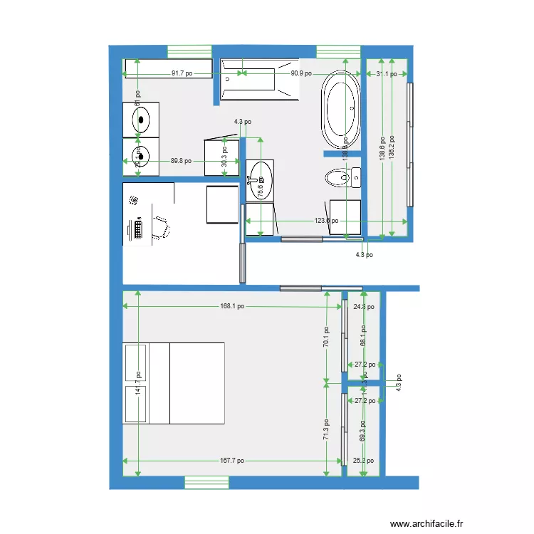 maison 2018. Plan de 