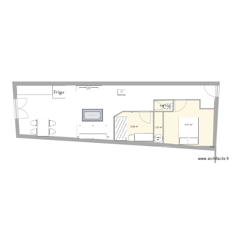 maison tronville wc chambre. Plan de 0 pièce et 0 m2