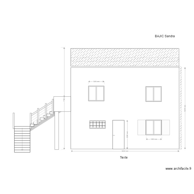 FACE NORD VV. Plan de 0 pièce et 0 m2