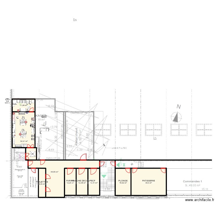 Faulquemont. Plan de 10 pièces et 194 m2