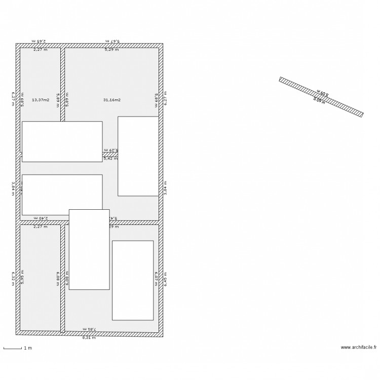 Plan. Plan de 0 pièce et 0 m2