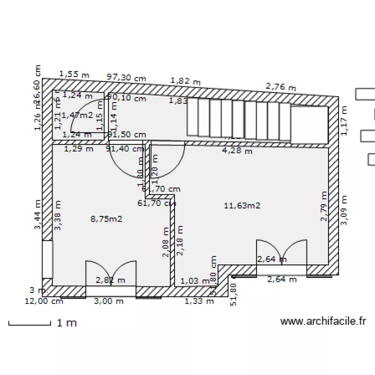 extension. Plan de 