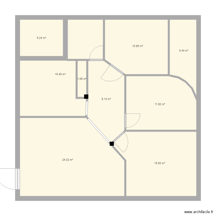 Maison Mahdia. Plan de 0 pièce et 0 m2