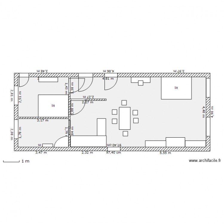 appart lyon 2. Plan de 0 pièce et 0 m2