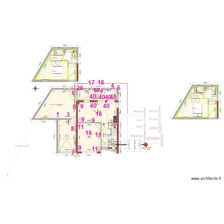 RDC  élec eg V11 ancien élec. Plan de 0 pièce et 0 m2