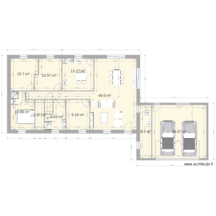 maison liré 20 avril 2020 essai du 20. Plan de 0 pièce et 0 m2