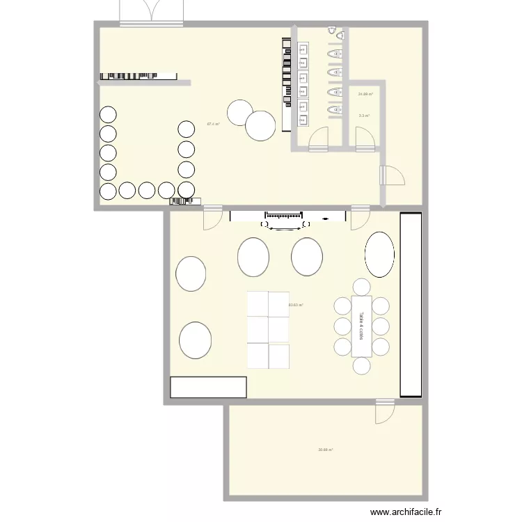 ecole. Plan de 