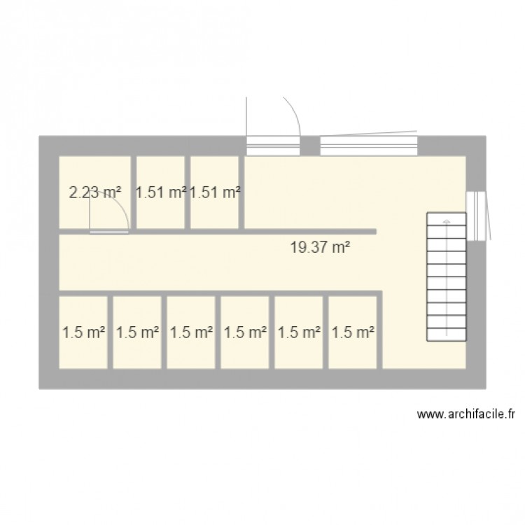 Chatiere 3. Plan de 0 pièce et 0 m2