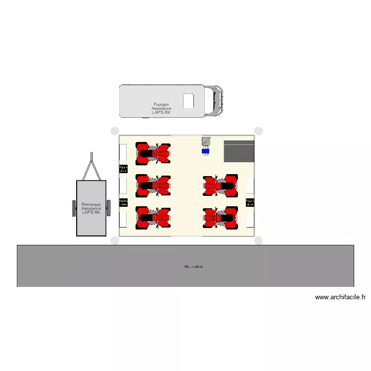 INSTALLATION PADDOCK GATEL V1. Plan de 