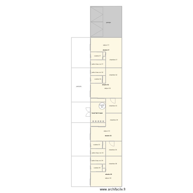 SCI COL VERT. Plan de 0 pièce et 0 m2