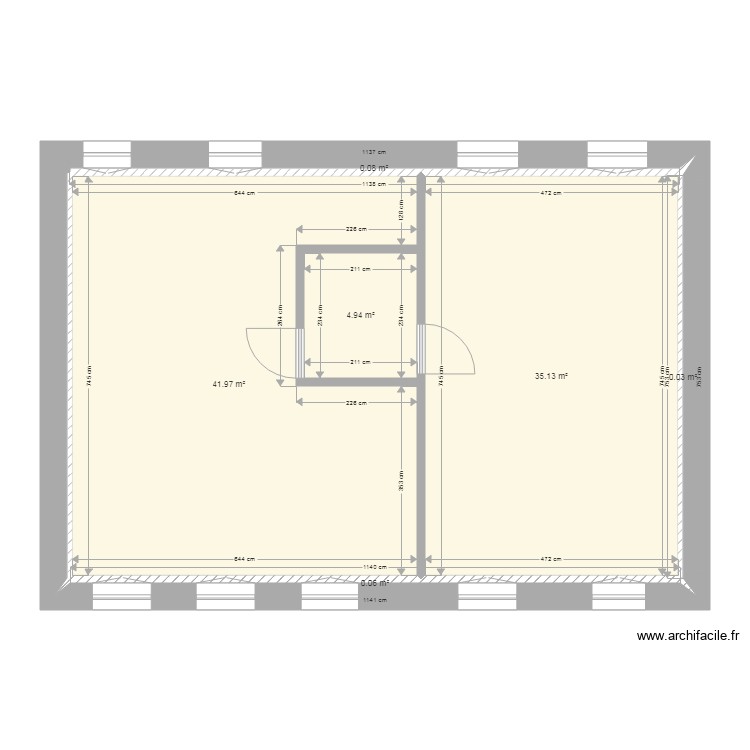 jacobins 2 Etage brut. Plan de 0 pièce et 0 m2 jacobins 2 Etage brut. Plan de 0 pièce et 0 m2