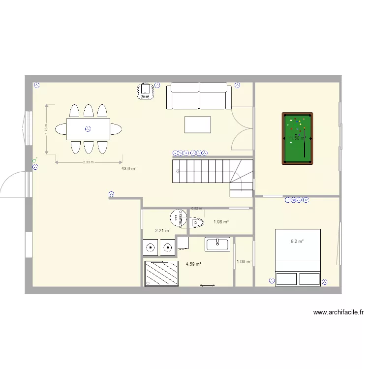 nouveau gite2. Plan de 