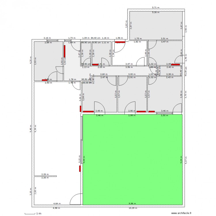 B ORIGINAL. Plan de 0 pièce et 0 m2