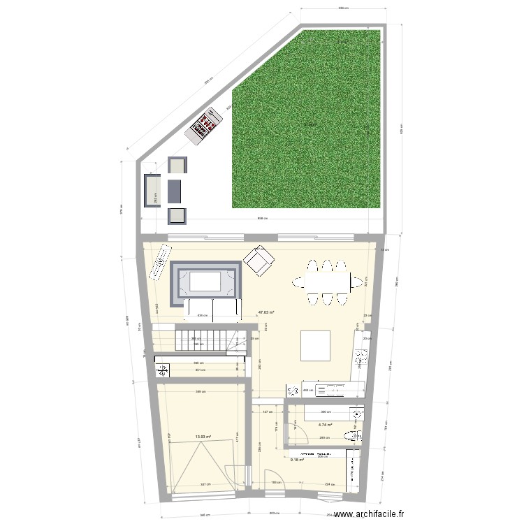 Bacalan Projet RDC 2. Plan de 0 pièce et 0 m2