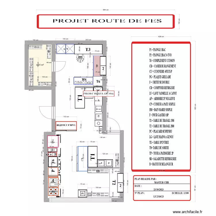 PLAN MR.AZIZ RTE DE FES. Plan de PLAN MR.AZIZ RTE DE FES. Plan de