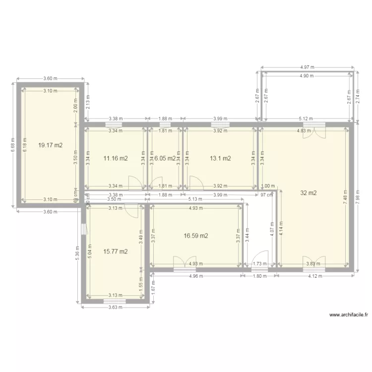 saint hilaire ok3. Plan de 
