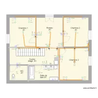 Chemin de fer 1 etage electrique