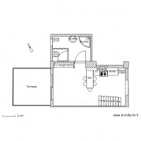 Appt T1  Le Revit rez-de-jardin