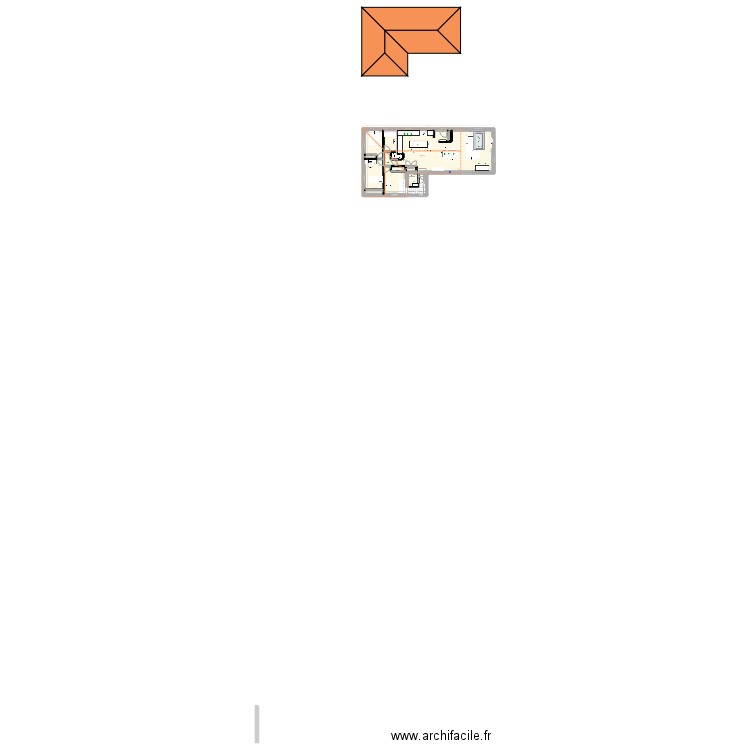 RDC. Plan de 0 pièce et 0 m2