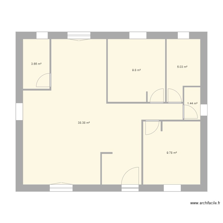 VICKIE 70  V1. Plan de 0 pièce et 0 m2