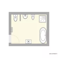 croquis SDB VALENTIN NADINE 1