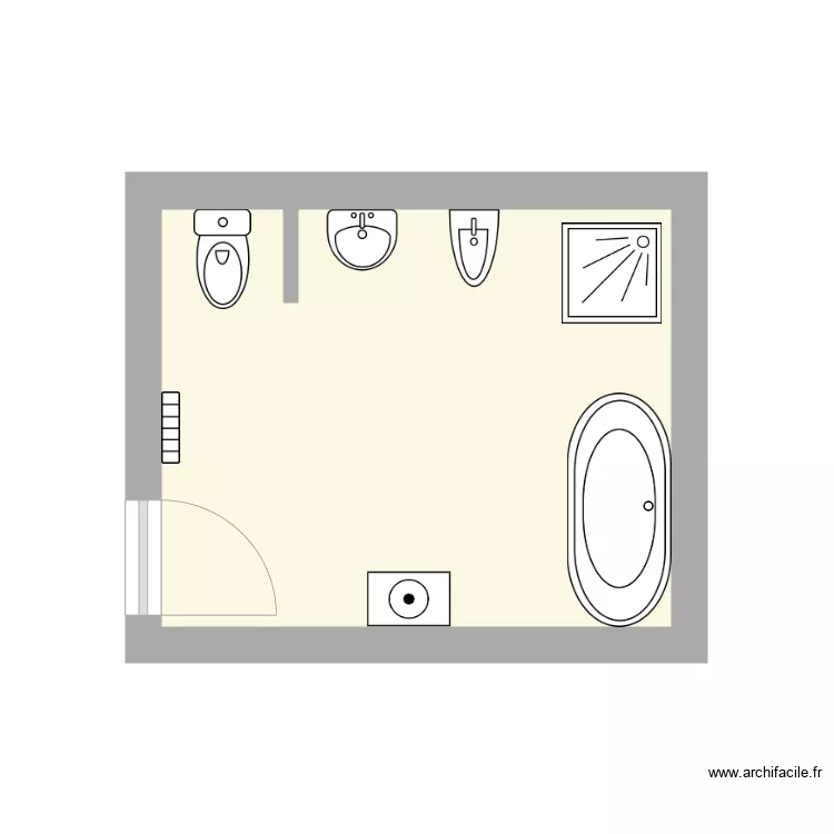 croquis SDB VALENTIN NADINE 1. Plan de croquis SDB VALENTIN NADINE 1. Plan de