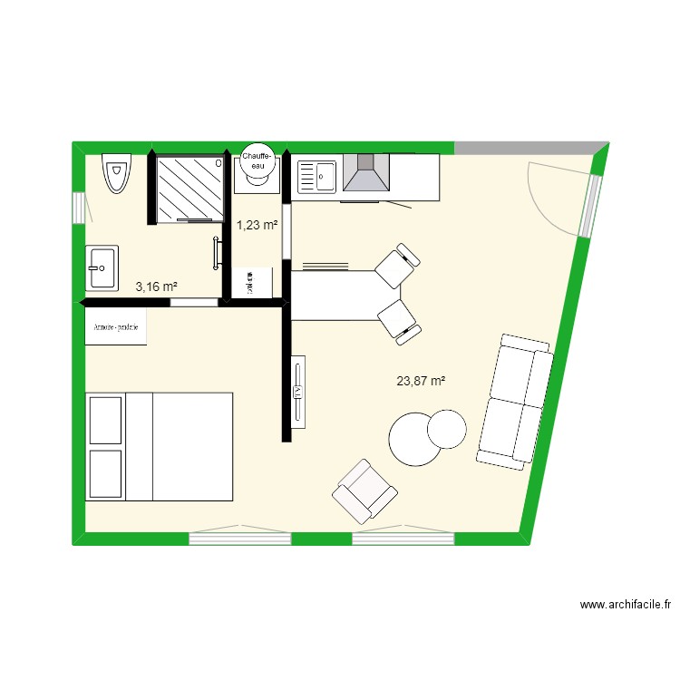 PLAN SANS TREMIE. Plan de 0 pièce et 0 m2