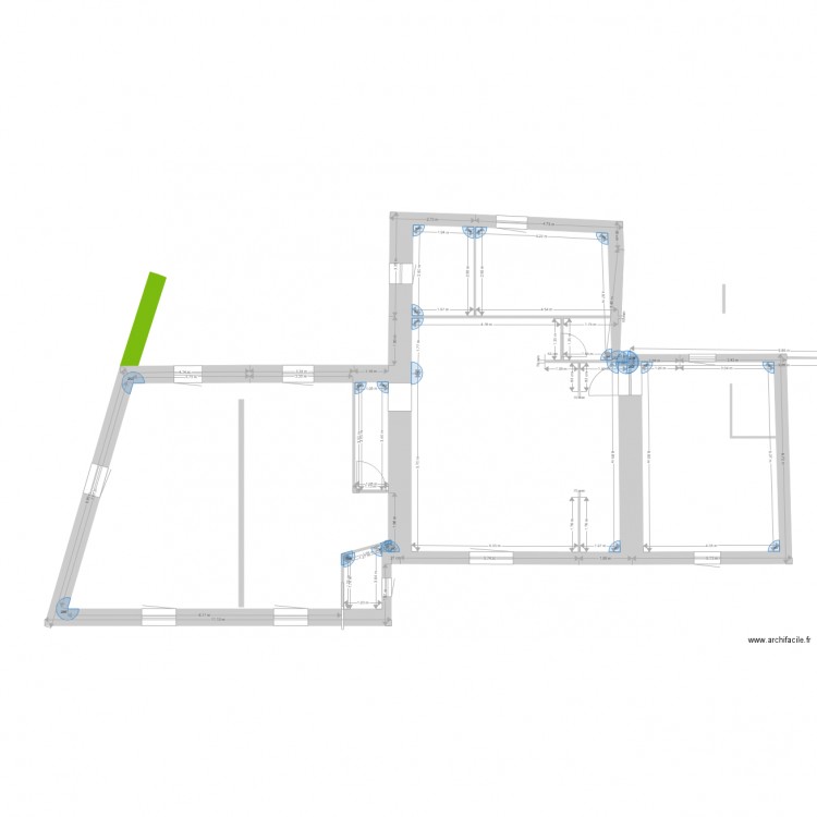 V21082022. Plan de 15 pièces et 311 m2