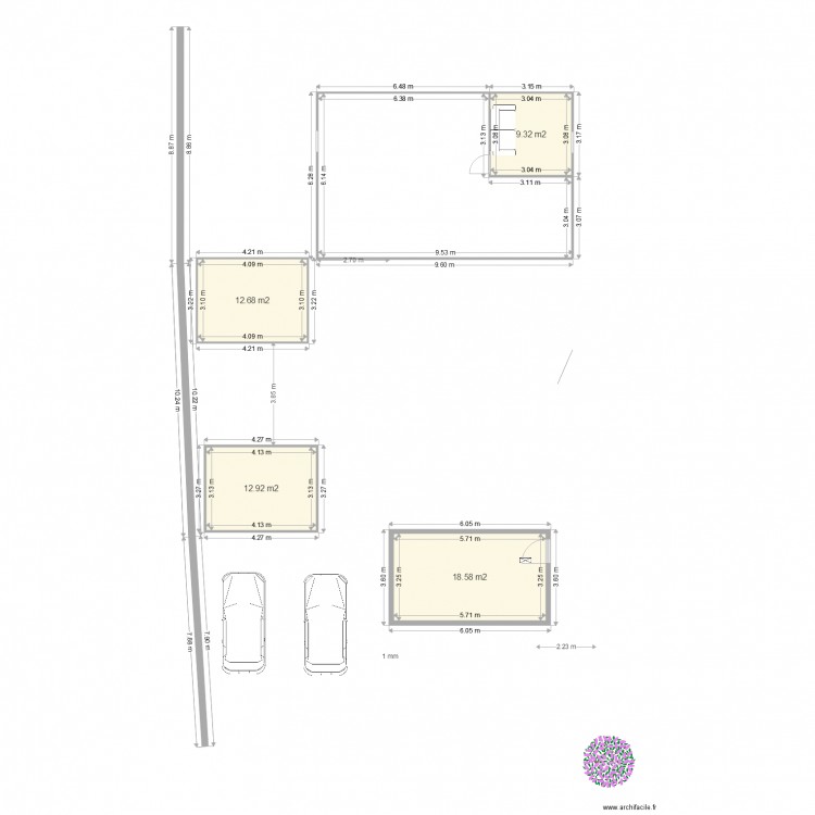 nathalie abris lautrec. Plan de 0 pièce et 0 m2